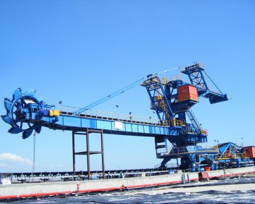 Boom - Tip Bucket Wheel Stacker Reclaimer