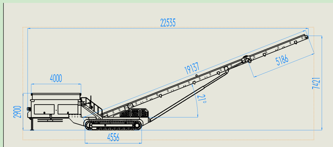  XLD-800 Stacker mobbli tat-tkaxkir 